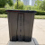 庄太太【40L蓝色可回收物+红色有害垃圾】新国标北京桶分类垃圾桶双桶脚踏式垃圾桶带盖