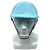 轻型PE防撞帽 透气轻便型安全帽车间轻薄防撞帽可印刷工厂车间帽 橙色 (重量约220克)