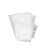 冰禹 BYlj-217 OPP空白袋透明透气包装袋 （100个）异形塑料袋 果蔬水果保鲜袋扎口袋 普通空白16*30