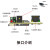 移远RM500U-CN5模块M.2接口转千兆以太网口USB3.0串口RJ45转接板 黑色金 5转(USB3.0+TTL)+4套5