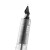 白金（PLATINUM）钢笔PSQC-400学生用灌墨全透明笔杆钢笔 细字F尖