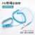 橙央PU有线手环PVC手腕带1.8米 3米 4米5米静电环带 加长接地线 PU3米有绳手环