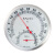 不锈钢温湿度计室内温度计药房实验室工业高精度温湿度计 白色TH601（-30℃~60℃）