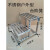 欧杜（oudu）  不锈钢台阶凳2层小梯子脚踏凳户外小门台小楼梯仓库 4层40厘米宽(90*40*90厘米)
