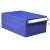 奔新农零件盒工具柜乐高分类物料盒螺丝塑料盒收纳抽屉式元件盒子 新款F2:外185*110*60mm灰壳