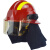 17式统型款消防头盔（半盔型）韩式款FTK-B型新式消防员灭火 黄色（九派）