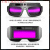 遄运电焊眼镜自动变光烧电焊防强光焊工防护专用护目镜 012-S变光眼镜+20保护片+眼镜盒