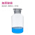 垒固 玻璃磨口瓶 透明大口试剂瓶 分装瓶 溶液瓶盒装 透明大口30ml,4个