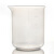 乐冲蜂 塑料烧杯 带刻度量杯 实验室化学烧杯 塑料量杯2000ml（带柄） 