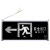 江波 安全出口消防指示灯 安全出口疏散指示牌（单面左方向）