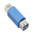 工盾|ISIDO USB3.0 转换插头 半包蓝色USB3.0A母对A母口，双母头连接头 货期20天