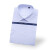 中神盾D9807男女短袖衬衫38码白底蓝竖条纹（100-499套）