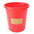 洛港 11升小桶单个无盖 加厚红色喜字桶大小号塑料储水桶洗脚洗车清洁洗衣带盖圆提桶