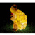 博雷奇led动物造型灯乌龟灯发光情人龟树脂草坪灯景观装饰小品灯灯 深红色