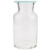 冰禹 BY-7013 集气瓶 气体收集瓶 优质玻璃集气瓶 带玻璃片 化学实验器材 集气瓶500ml