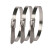 伊莱科（ELECALL）AD-G不锈钢扎带 304材质 自锁式 10*2300 灰色 100支