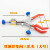 固定喷塑夹夹铁架冷凝烧瓶镀铬烧杯台用夹夹管夹夹实验室不锈钢子 双顶丝变向三爪夹大号