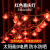 咏幻太阳能新年红灯笼中国彩灯闪灯串灯装饰挂件家用过年气氛灯 红灯笼 电池盒款1.5米10灯