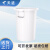 天迹 塑料圆桶 加厚水桶 发酵桶胶桶 160升【无盖】 白色