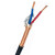 津达线缆 铜芯绝缘护套屏蔽软电缆	RVVP 2×1.5mm²  300/300V 100/卷 RVVP 2×0.5mm²