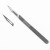 海斯迪克 HKC-95 手术刀片碳钢刀片 实验室用标本制作工具 11#(100片一盒) 