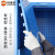 科瑞尼重型工具柜铁皮储物柜车间五金工具柜抽屉式置物柜多功能工具柜 JF4082蓝色2百6方