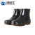 沸耐笙 FNS-05049 男士双色低筒PVC雨鞋 养殖场用男士劳保雨靴 双色单鞋 42 双
