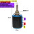 德威狮定制WXD3-12-2W 精密多圈电位器  47K功率2W 10K-(WXD3-12-2W5圈) 单个电位器