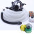 自吸式长管呼吸器过滤防毒尘面罩单双人电动送风式空气呼吸器面具 三人电动送风呼吸器（20米）滤棉面罩