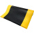 爱柯部落 单层经济型警示防滑地垫 防滑垫 PVC抗疲劳脚垫 黄黑色 0.9×1.2m×9mm