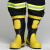 谋福CNMF6442 3C认证消防靴14款消防员鞋钢包头防砸CCCF认证(45码)