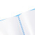 华杰插页文件夹A4分类资料夹办公用品档案册插袋档案册活页文件夹透明内页文件袋资料 DB1031（10页 1本） 蓝色