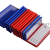 仓库货架标识牌强磁性标签牌材料卡库房仓储分类标牌物料卡套 福奥森 50个数量，红色3.0*7.0cm强磁(含纸卡)