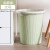 垃圾桶客厅卧室厨房厕所卫生间大容量办公室带压圈纸篓 大号北欧绿