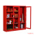 柯瑞柯林 微型消防站消防柜器材柜1600*1500*390mm 红色 1个 WXXFG08 企业定制