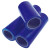 上柯 1251-1 PE保护膜 铝合金板材亚克力板保护膜 蓝色 宽60cmX长100米