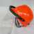 安全帽防护面罩头戴式电焊工带耐高温脸面部防尘用防农药飞溅面屏 支架+面屏+安全帽