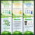 赫思迪格 HGJ-604 垃圾分类宣传画 环境保护海报贴纸定制 40*60cm 了解垃圾分类