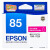 爱普生（Epson）85/85n 原装墨盒 适用PHOTO 1390 R330打印机 T0853洋红色墨盒 C13T122380
