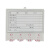 稳斯坦 WST054 磁性标签卡 货架仓库管理卡 带齿轮物料卡 仓位计数卡 (红三轮5.5*7.5)