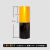 警示桩黄黑反光膜电线杆反光贴交通膜安全柱子反光贴纸红白电力膜 3红3白高度60cm长度5米