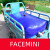 FACEMINI SY-71 大容量折叠抗旱农用桥梁预压水袋便携式车载液袋储水箱0.5吨（1.25*0.8*0.5）