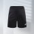 羽毛球服短裤男女团队比赛夏跑健身运动裤子速干休闲运动裤工作服 黑色 XS