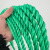 众九 尼龙绳 绿色捆绑绳 耐磨绳子塑料绳户外【2mm*100米】