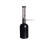 希万辉 套筒式可调定量加液器透明棕色玻璃加液瓶塑料套装 加液器配黑色塑料瓶（500ml）