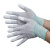 手套碳纤维PU涂指透气无尘耐磨防滑薄款尼龙电子厂车间工作  M 斑马纹尼龙手套颜色随机