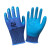 A688优耐保耐磨耐用防滑浸胶舒适防护劳保工作手套12双 12双蓝色A688 男士M码 均码