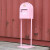 复古圣诞邮箱铁皮信箱立式意见箱信报箱装饰拍摄活动道具定制 粉色信箱1.2米B款