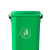 环群（HQPC）户外垃圾桶 大号商用120升小区分类脚踏环卫桶 94*54*45cm ( 普通桶带轮带盖)