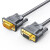 绿联 DB9串口线 RS232交叉式延长线 9针串口线适用数码机床条形码机com口 DB102 60309 公对母-1.5米